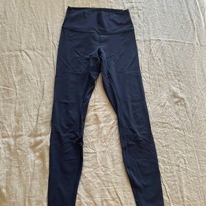 Black Align Lululemon 7/8 leggings